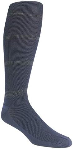 Arriva Travel-Tec Travel Legwear with Smart Compression Technology (Navy, Medium (5-9 Shoe))