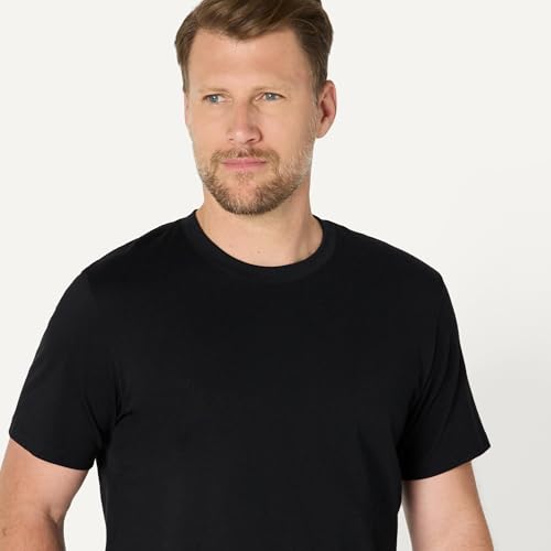 Image of Amazon Essentials Men's Relaxed Fit Cotton Jersey T-Shirt, Soft Fabric