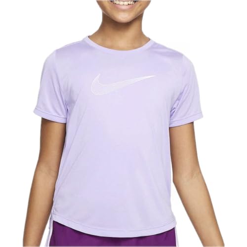 Nike Dri-Fit One SS Gx T-Shirt Fille Évitez la Transpiration Reste au Sec 6-7 Ans