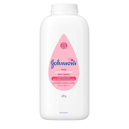 Johnson's Baby Powder for Delicate Skin, Hypoallergenic and Free of Parabens, Phthalates, and Dyes for Baby Skin Care, 15 oz