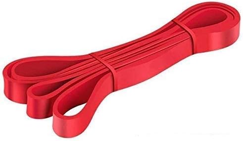 Resistance Loop Power Bands - Pull Up Bands for Warm-up, Gym, Pilates, Strength Training & Complete Home Based Workout for Men & Women | RED (15-35) LBS