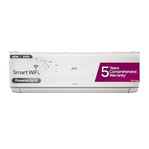 Godrej 1.5 Ton 3 Star (5 Years Comprehensive Warranty) 5-In-1 Con...