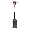 Simple Deluxe 47,000 BTU Outdoor Propane Patio Heater with Wheels, Brown