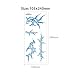 Bluradio UV Glow Temporary Tattoos, Lightning Body Stickers