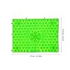 NIYANGLE Reflexology Foot Massage Pad for Blood Circulation Acupressure Mat for Foot Health Portable and Flexible Design Made of Safe TPE Material for Office Workers and Seniors Green #1