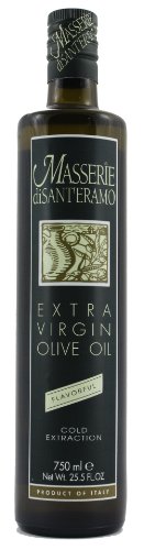 Masserie di Sant Eramo Flavorful Italian Extra Virgin Olive Oil, 750ml (25.5oz)