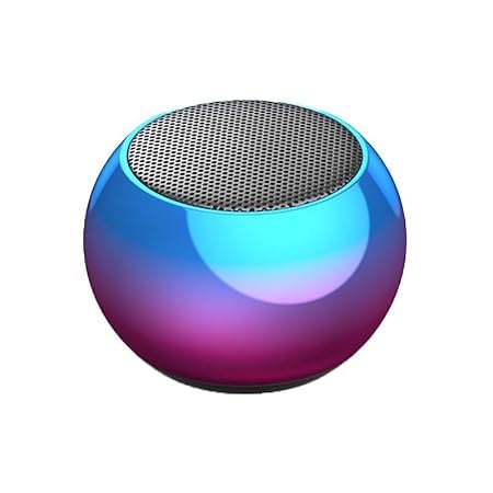 Image of Mini Bluetooth Wireless Speaker, LED Colour Changing, Portable