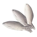 TOYANDONA 3 Piezas Figuras de Peces Imitación de PU Decoración de Escritorio Adornos Realistas para Hogar Oficina Restaurante