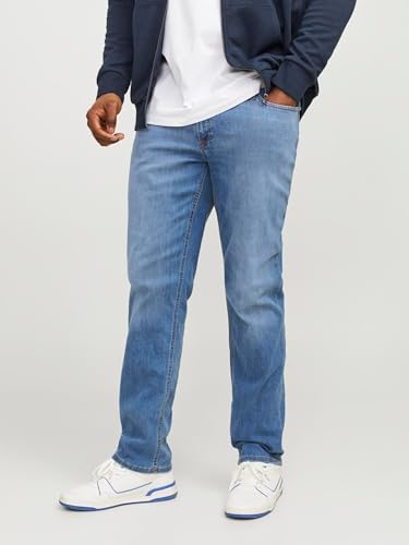4. Bild von JACK & JONES Male Slim Fit Jeans Plus Size JJIGLENN JJORIGINAL CB 815 NOOS PLS Slim Fit Jeans