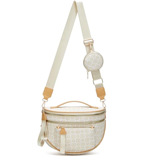 Image of Crossbody Purse for Women Small Crossbody Bags Trendy Vegan Leather with Adjustable Shoulder Straps Gift for Mother Wife Mom