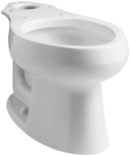 KOHLER K-4198-0 Wellworth Elongated Toilet Bowl, 12