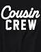 The Children's Place,Boys,Family,Mom,Dad,Sibiling Short Sleeve Graphic T-Shirts,Multipacks,Cousin Crew Black 2-Pack,Small