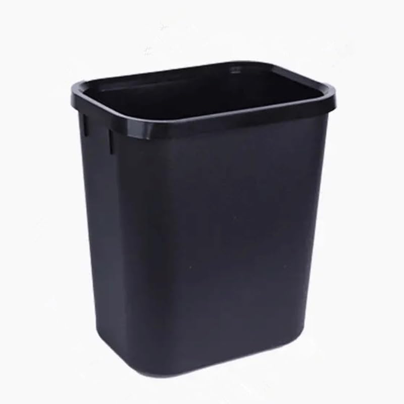 Hotel Room Guest Household Plastic Trash Can Kitchen Square Thicken Bin