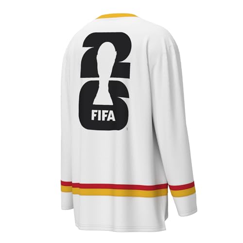Image of Outerstuff FIFA World Cup 2026 Mens Long Sleeve V-Neck Hockey Jersey