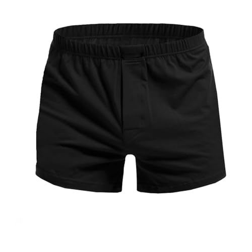 Men's Woven Underwear Cotton Boxers Boxer Shorts for Men Loose Large Size Boxer Pants Pajama Shorts Boxers for Men Pack