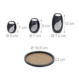 Zoom IMG-2 relaxdays portacandele decorativo con vassoio Zoom IMG-2 relaxdays portacandele decorativo con vassoio