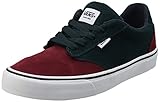 Máxima comodidad Vans Atwood Deluxe, Zapatillas Hombre, Retro Block Suede Scarab Blanco, 40 EU