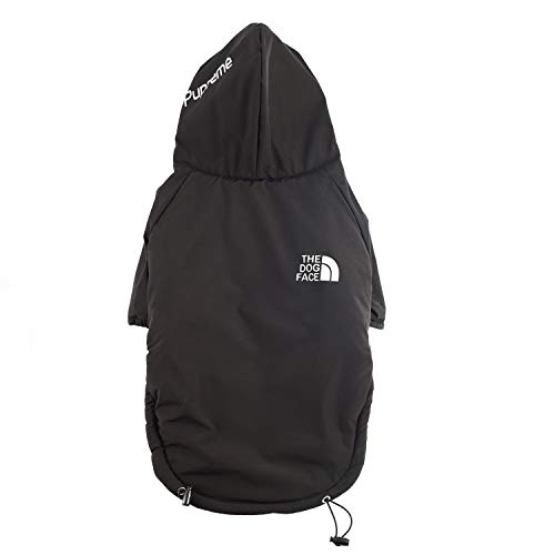 Waterproof Windproof Vest Winter Coat Soft Warm Dog Apparel for Cold Weather Dog Jacket for Small Dogs with Hat (S - XXL)