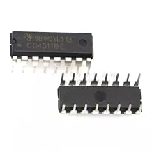 30PCS CD4511BE IC.CD4511 4511 CMOS BCD-to-7-Segment Latch Decoder Drivers IC,DIP-16 IC.CD4511 Integrated Circuit Chip IC