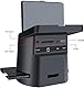 DigitConvert Negativ- und Film-Scanner – Konvertiert Negative und Dias 35 mm, 126, 110, Super 8 und 8 mm in JPEG – 3,5 Zoll neigbarer LCD-Bildschirm, schwarz
