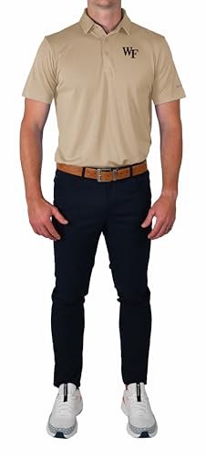 Columbia Wake Forest Univ Golf Men's Lightweight Casual Golf Polo
