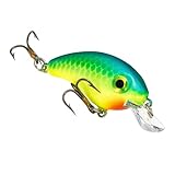 Strike King (HCBPM-503) Bitsy Pond Minnow Crankbait Fishing Lure, 503 - Chartreuse with Blue Back, 3/32 oz, Irresistible to Fish