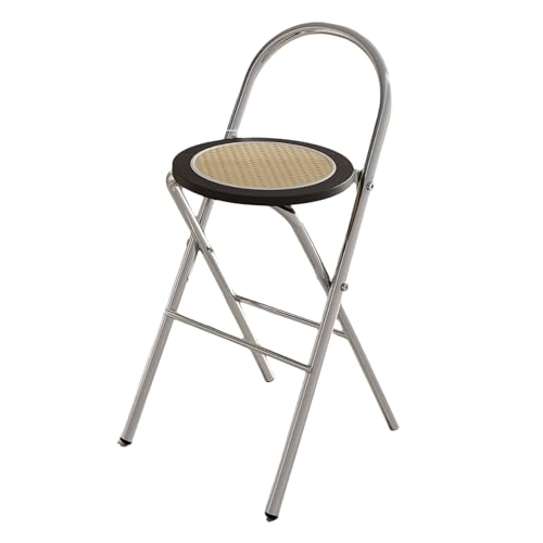 Cammeciso Faltbarer Barhocker,Klappbar Stuhl Barstühle,Klappbarer...