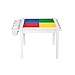 Produktbild multifunktions bausteine Studie Tisch und stühle, Kindergarten kindertisch und Stuhl Set, Spielzeug Tisch/malerei Tisch/aufbewahrungstisch