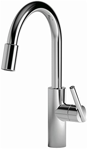Newport Brass 1500-5103/26 East Linear Pull Kitchen Faucet, Polished Chrome