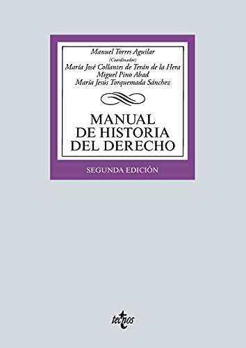 Pack Manual de Historia del Derecho (Derecho   Biblioteca Universitaria de Editorial Tecnos)