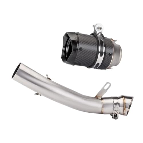 Tubo de enlace de escape de 61 mm para CBR650R CB650R 2019-2022 y CB650F silenciador slip-on