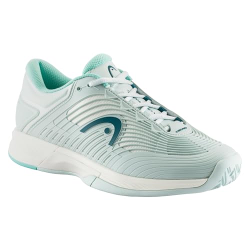 Head Women's Sprint Team Tennis Shoe,White/Gray/Silver/White,6.5 M US