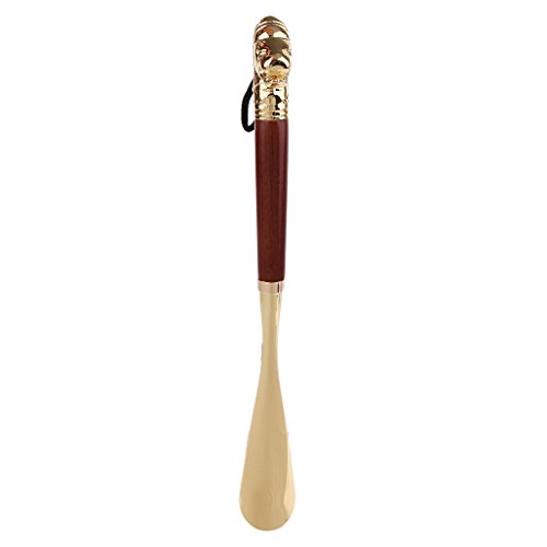 gazechimp Chifre De Sapato Longo Lidar Com Calçadeira De Metal Durável E Leve Sapatos Chifre 32 Cm