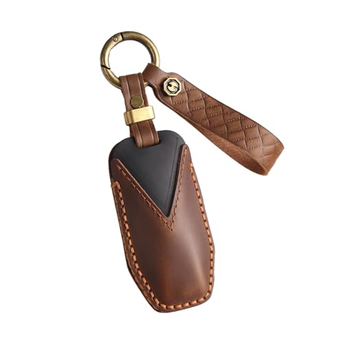 Coque de clé BYD compagnon idéal de vos trajets quotidiens cuir
