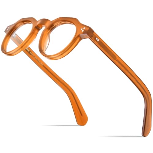 Image of HEPIDEM Acetate Glasses Frame Men Women Square Eyeglasses Optical Spectacles MZEPH