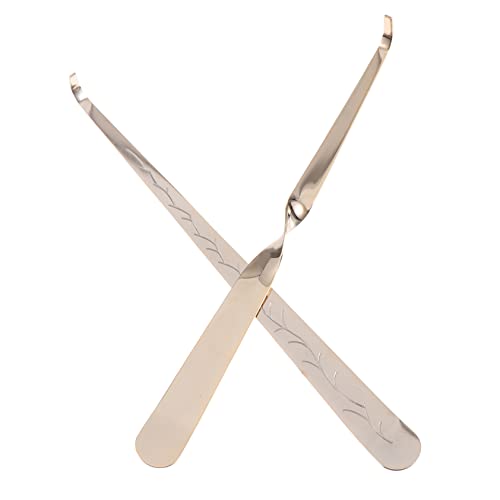 KONTONTY 2pcs Candle Wick Hook Tool Accessories for Centering Wicks and Reducing Smoke Candle Making and Maintenance