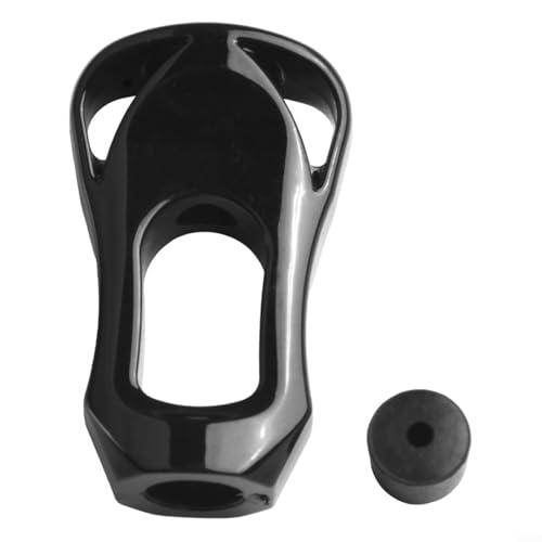 Shophubio Pastillas de agarre con mango giratorio de gota de agua para carretes DAIWA – Agarre de pulgar de carrete de pesca de fibra de carbono, ajuste de eje de 27 mm x 4 mm, accesorio ligero de