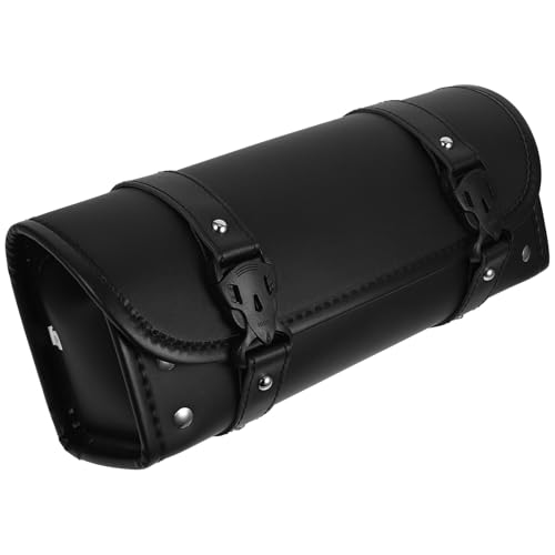 Sacoche de vélo en cuir synthétique imperméable de qualité supérieure pour porte-bagages arrière