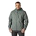 Helly Hansen Men's Crew Midlayer Fleece Lined Waterproof Windproof Breathable Sailing Rain Coat Jacket with Stowable Hood