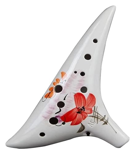 Ocarina en céramique 12 trous, cadeau idéal pour débutant