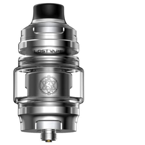 Clearomiseur Centaurus Sub Ohm V2 5ml - Compatible résistances UB Max - Airflow réglable - Lost Vape- Ce produit ne contient pas de nicotine (Silver)