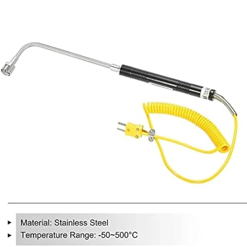 Termopar tipo K de superficie con cable de 5,1 pies para lecturas rápidas 3