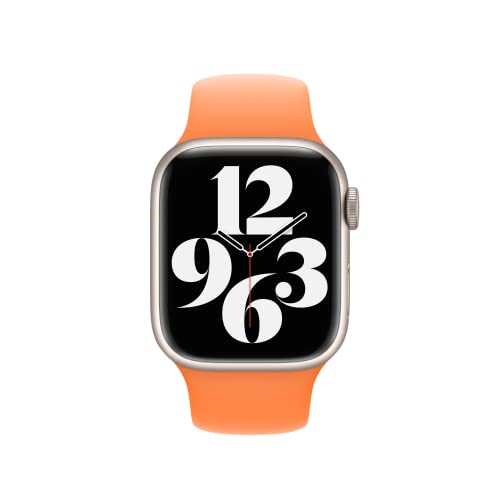 Image of Apple Watch Band - Sport Band (41mm) - Bright Orange - M /L
