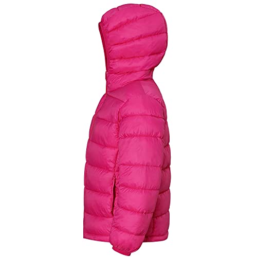 Image of Hooded Puffer Jackets for Boys and Girls - Lightweight and Packable - Autumn and Winter Coat, Warm and Comfy