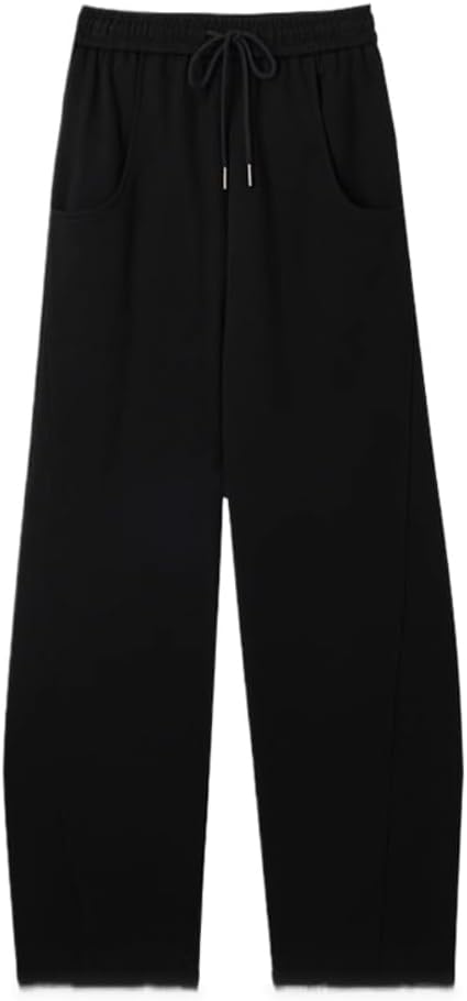 Yellow Sweatpants for Womens Spring and Autumn Narrow Pants Casual straightleg