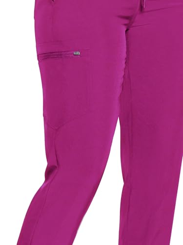 Image of COZYFIT Womens Scrub Pants - Soft Stretch Yoga Style with 5 Pockets, Slim Fit Jogger Scrubs Pants for Women