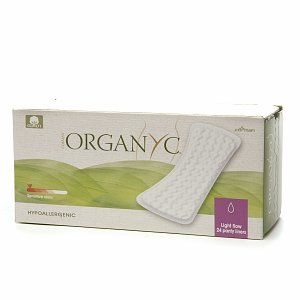 Organyc Organic Cotton Panty Liners, Light Flow, Flat - 24 Ea, by ORGANYC