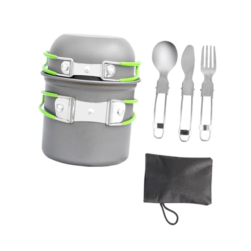 Set vaisselle camping pour barbecue en plein air et pique-nique
