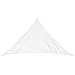 Produktbild jarolift Sonnensegel Dreieck wasserabweisend, 700 x 500 x 500 cm, cremeweiß