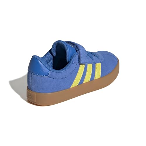 Image of adidas Kids' VL Court 3.0 Elastic Lace & Strap Shoe